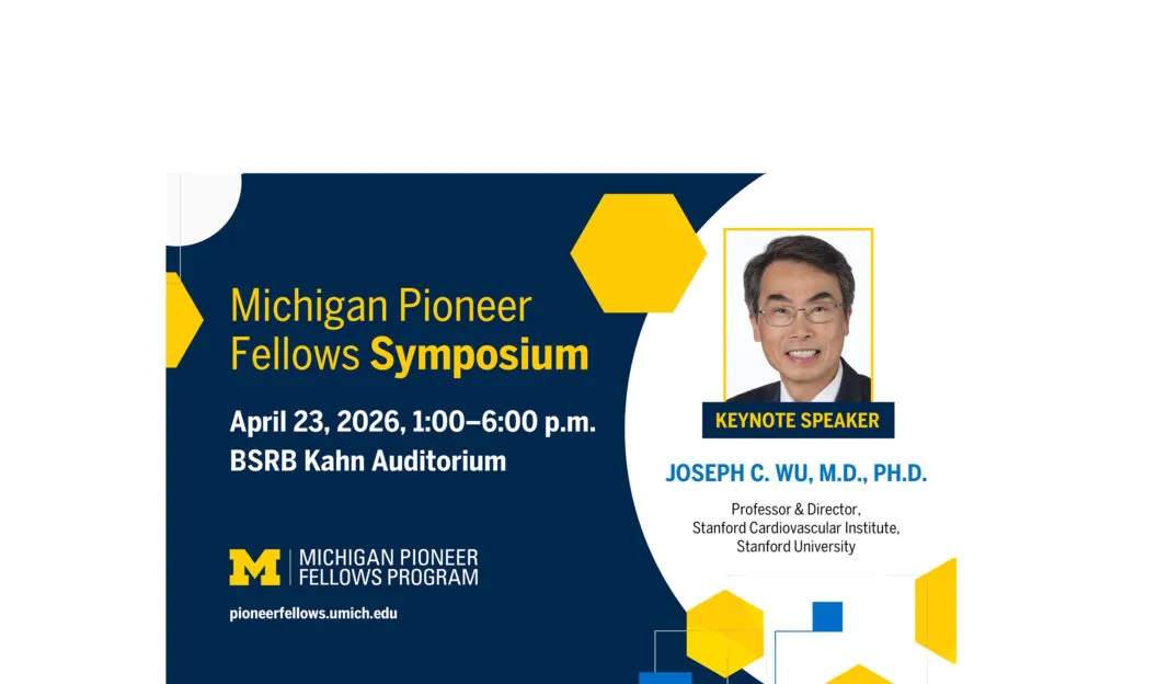2026 Pioneer Fellows Symposium Flyer